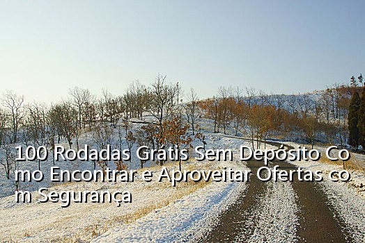 100 Rodadas Grátis Sem Depósito Como Encontrar e Aproveitar Ofertas com Segurança